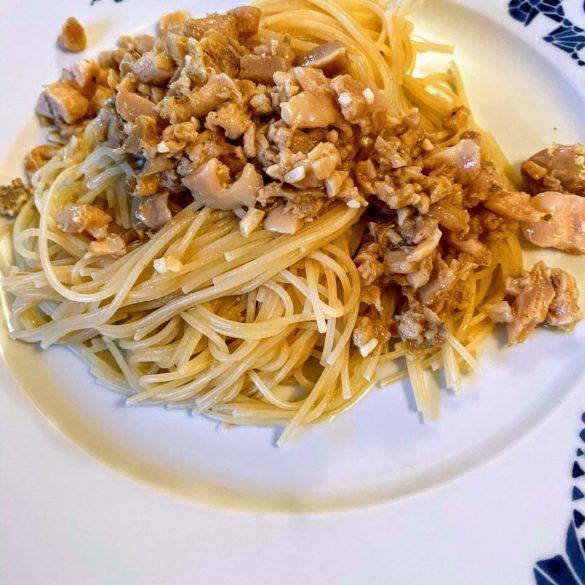 Angel Hair Pasta with Clam Sauce